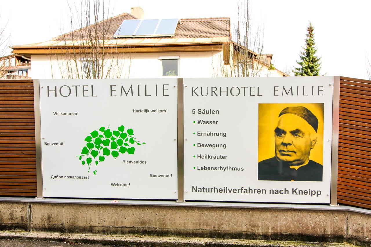 Kneipp-Kurhotel Emilie Bad Wörishofen Exterior foto